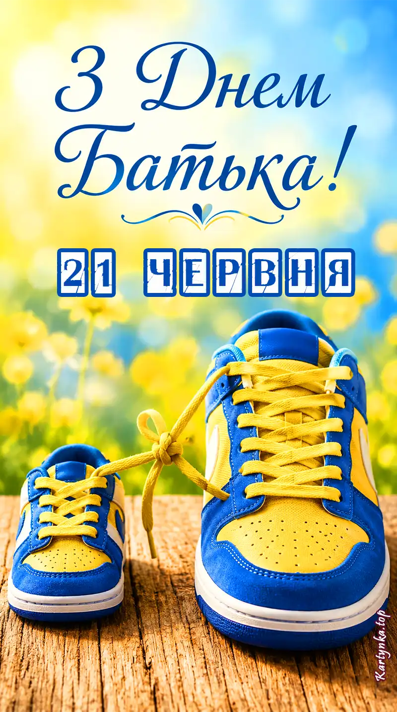 Щемлива картинка-вітання з Днем батька