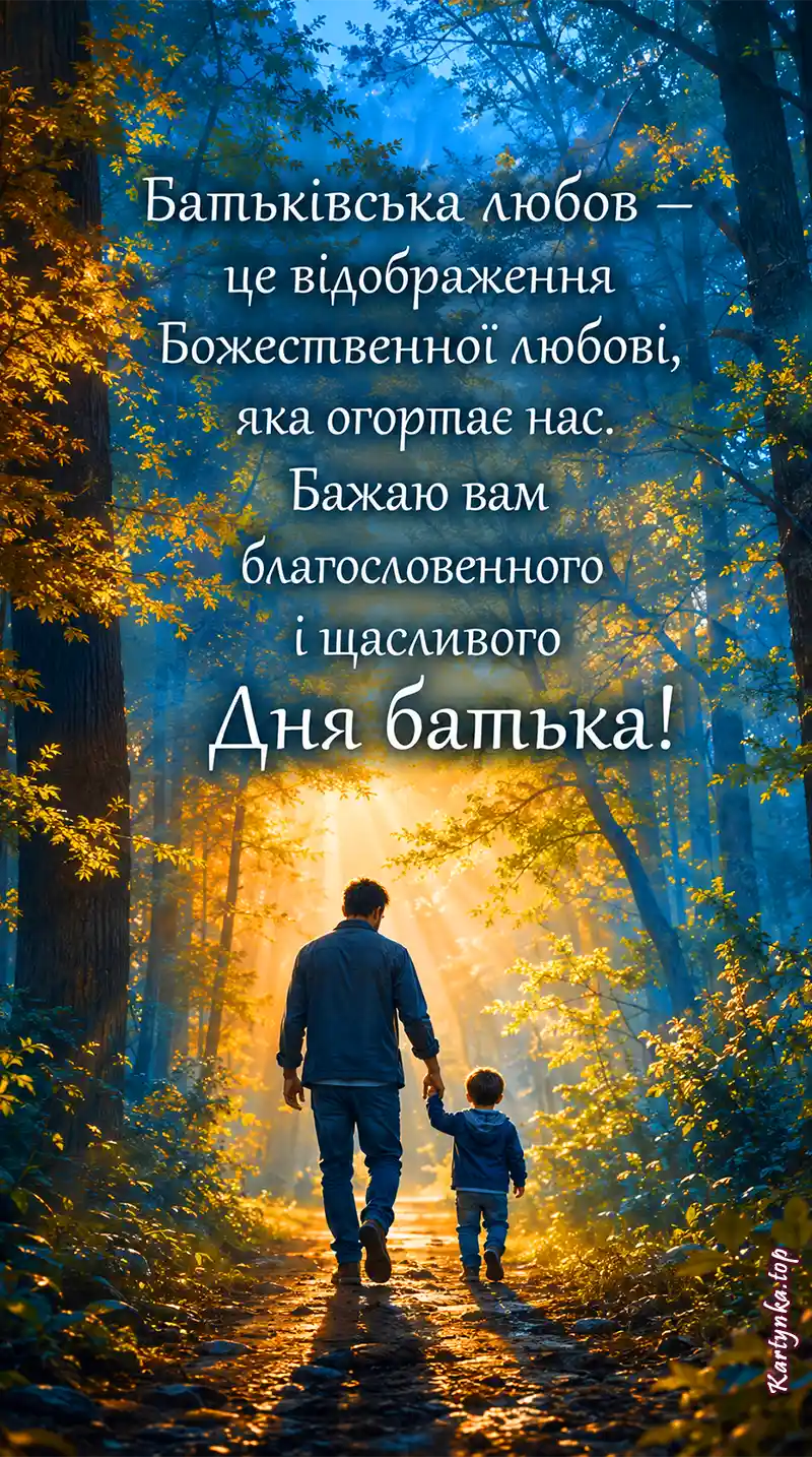 Миле та щире вітання для батька у святковий день