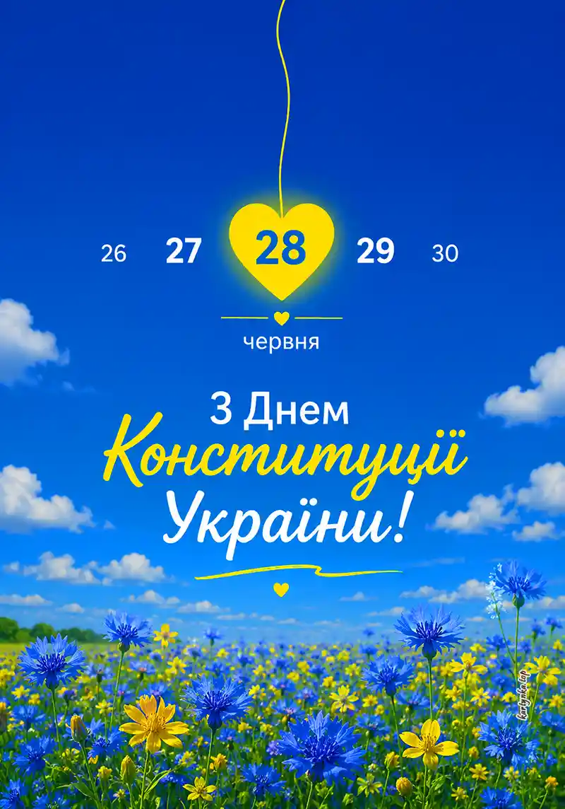 Побажання на День Конституції