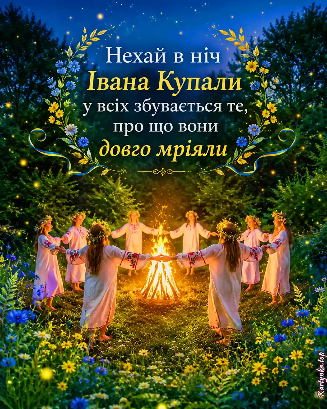 Особливе вітальне зображення на Івана Купала