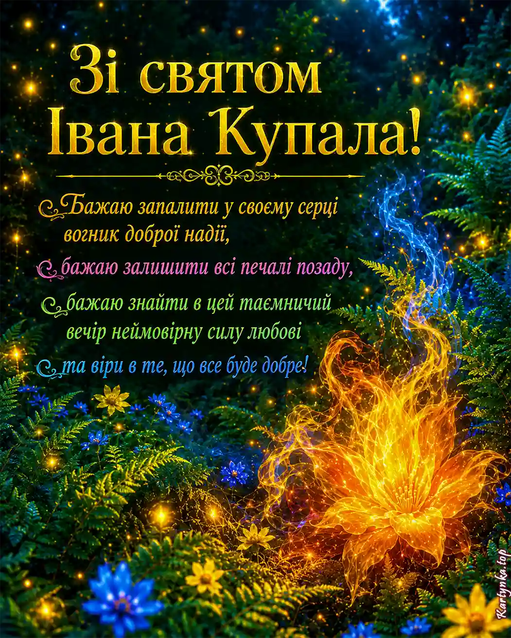 Добра і красива картинка з Івана Купала