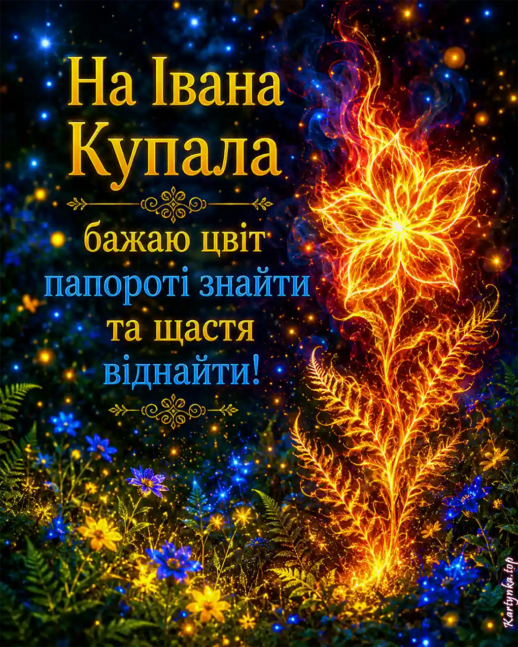 Особлива листівка на Івана Купала