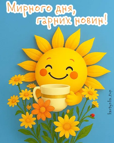 Листівка з мирними побажаннями