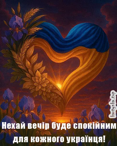 Листівки вечора з патріотичним змістом