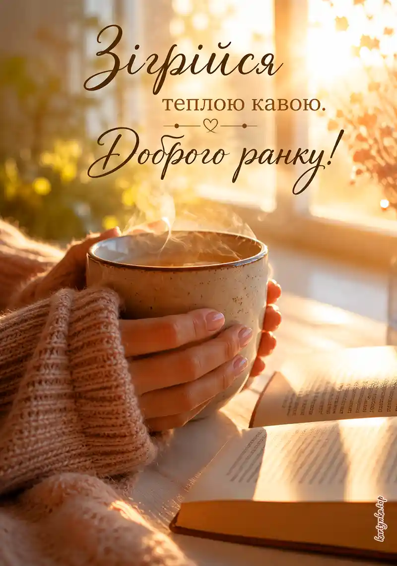 Душевна картинка доброго ранку після обстрілів