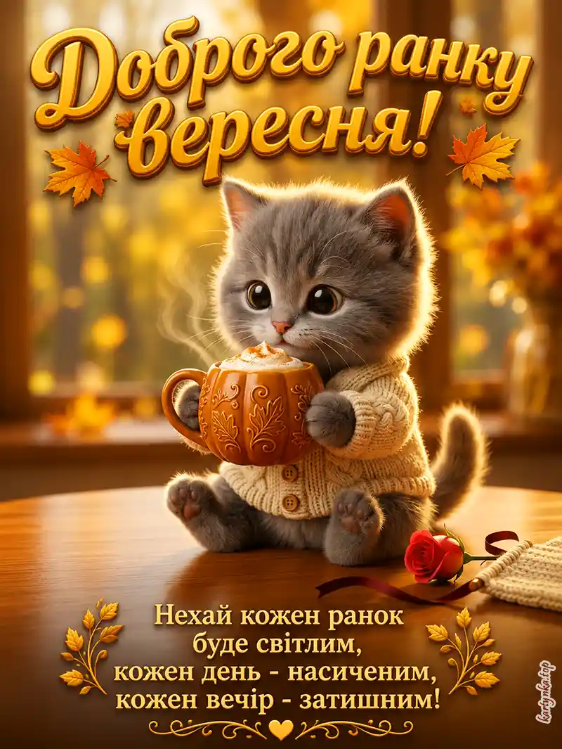 Як побажати доброго вересневого ранку